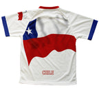 Chile Flag Technical T-Shirt for Men and Women