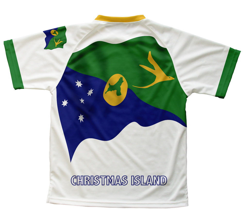 Christmas Island Flag Technical T-Shirt for Men and Women