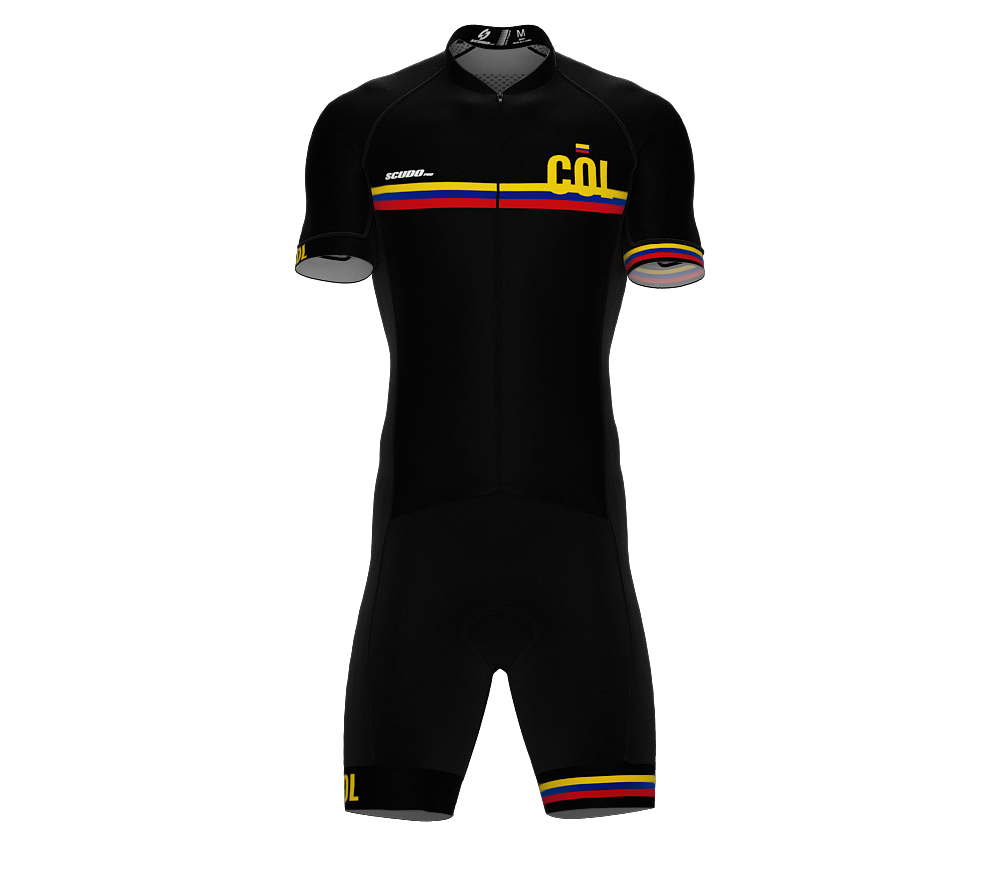 Colombia Black Code Cycling Speedsuit for Men