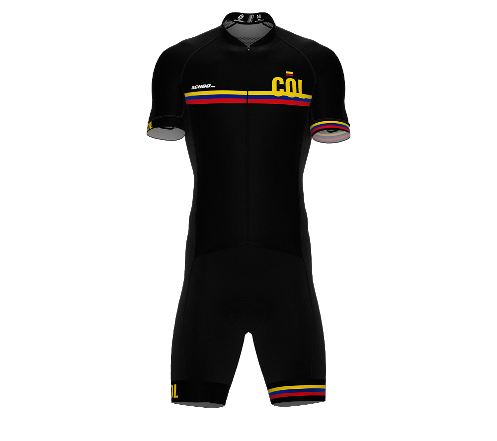 Colombia Black Code Cycling Speedsuit for Men