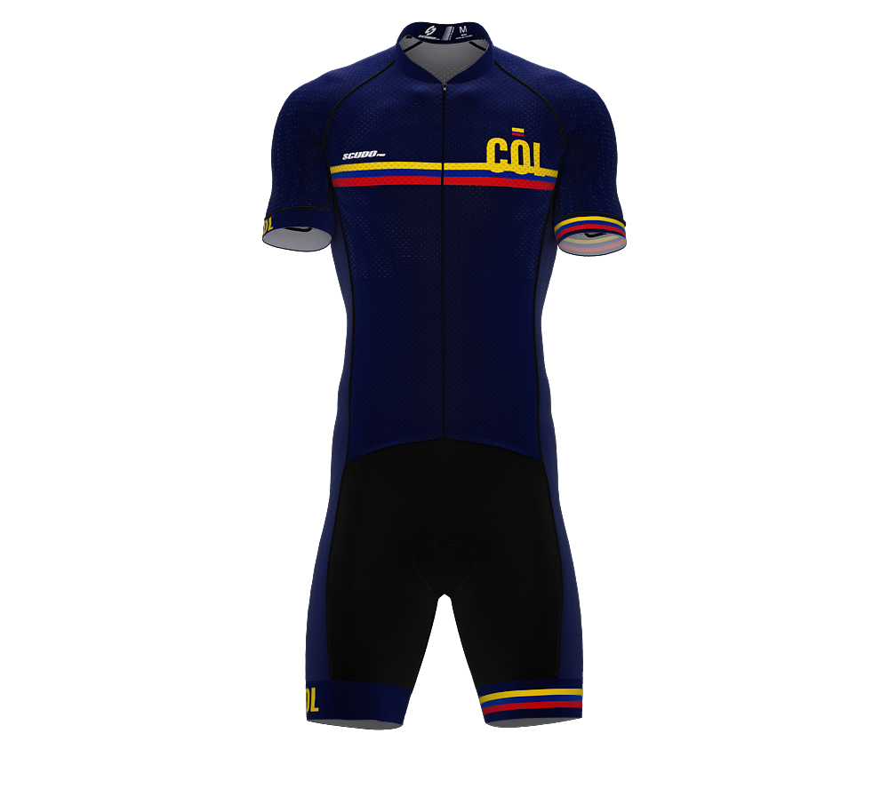 Colombia Blue Code Cycling Speedsuit for Men