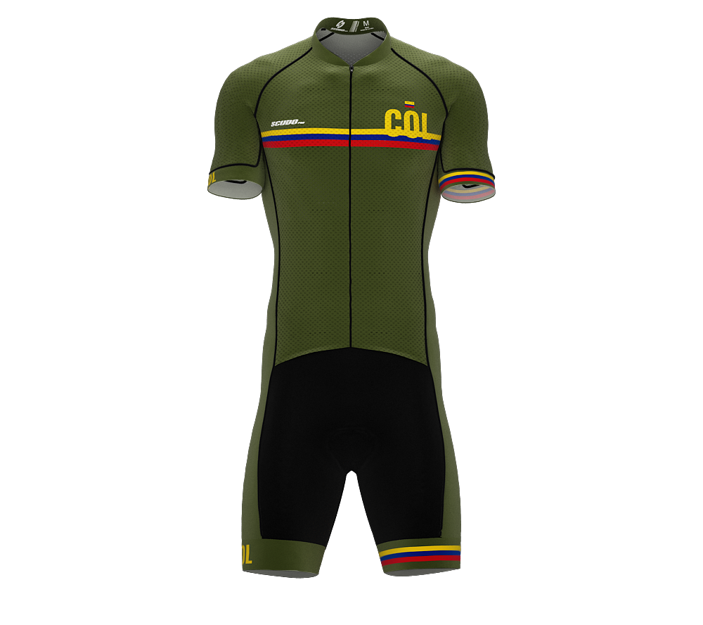 Colombia Green Code Cycling Speedsuit for Men