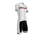 Colombia White Code Cycling Speedsuit for Men