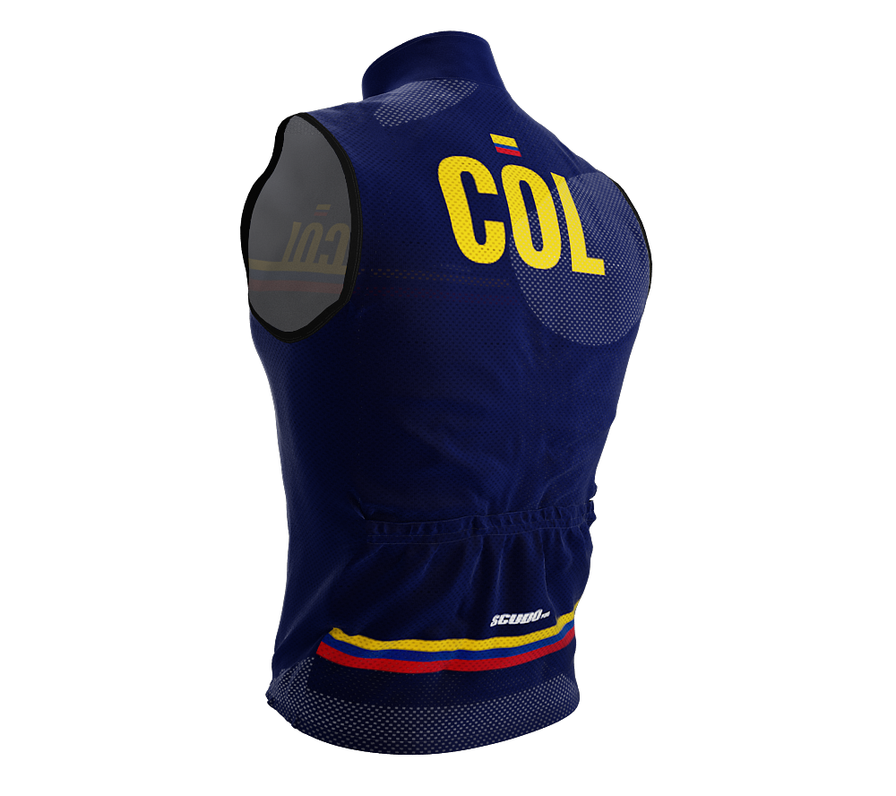 Wind Breaker Cycling Running Sports Vest Colombia Country Code for Men And Women