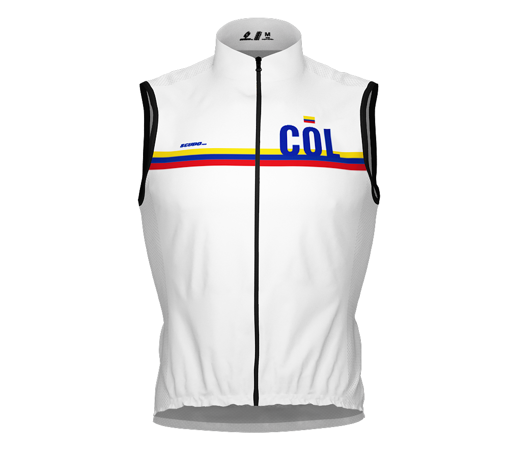 Wind Breaker Cycling Running Sports Vest Colombia Country Code for Men And Women