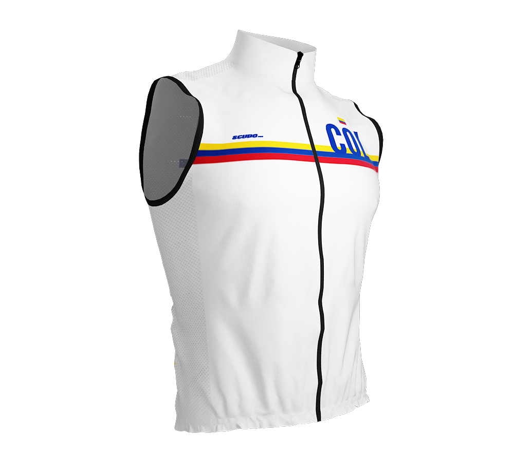 Wind Breaker Cycling Running Sports Vest Colombia Country Code for Men And Women