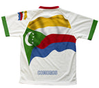 Comoros Flag Technical T-Shirt for Men and Women