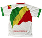 Congo Republic Flag Technical T-Shirt for Men and Women