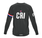MTB BMX Cycling Jersey Long Sleeve Code Costa Rica Gray for Men and Women