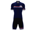 Costa Rica Blue Code Cycling Speedsuit for Men