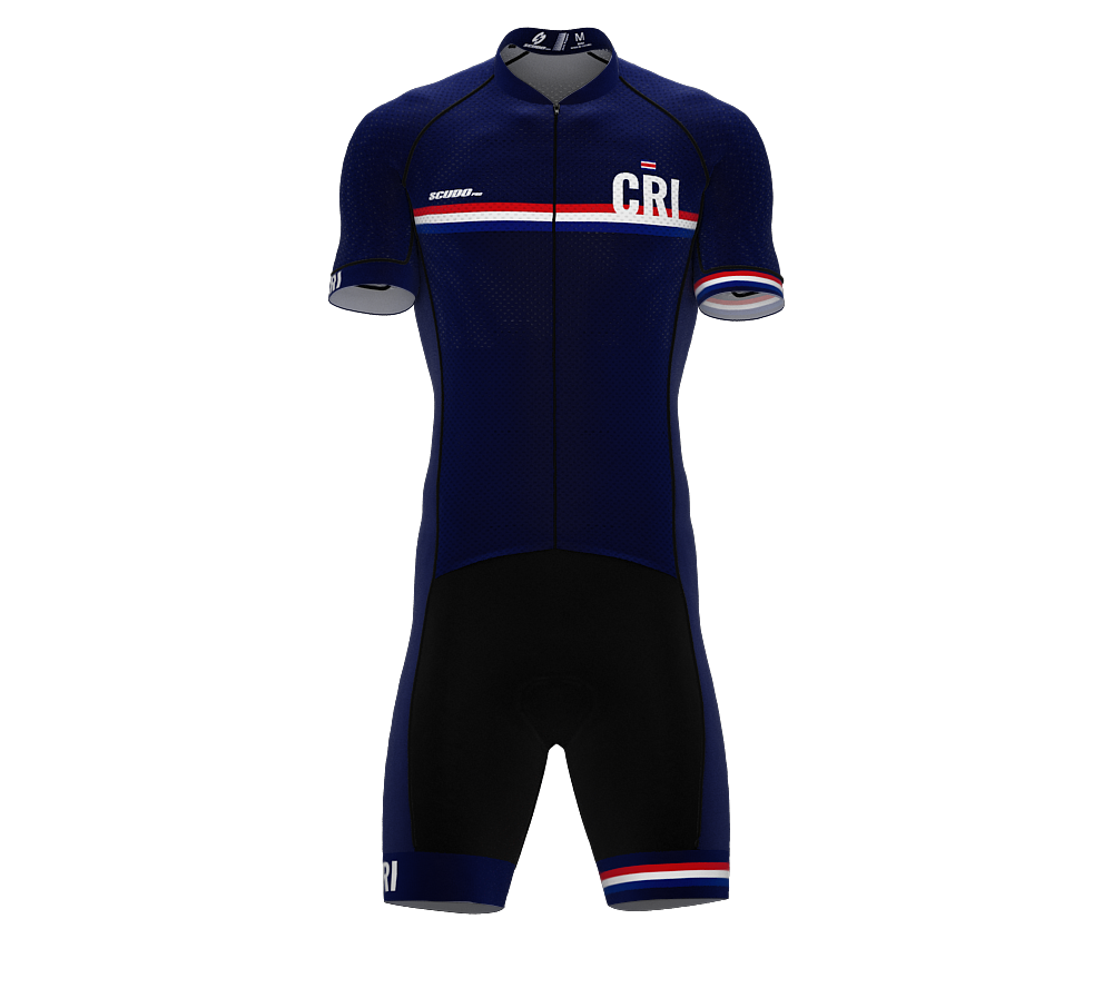 Costa Rica Blue Code Cycling Speedsuit for Men