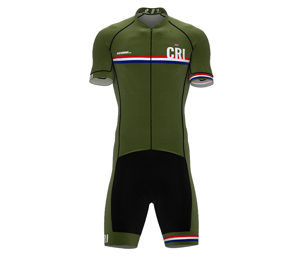 Costa Rica Green Code Cycling Speedsuit for Men