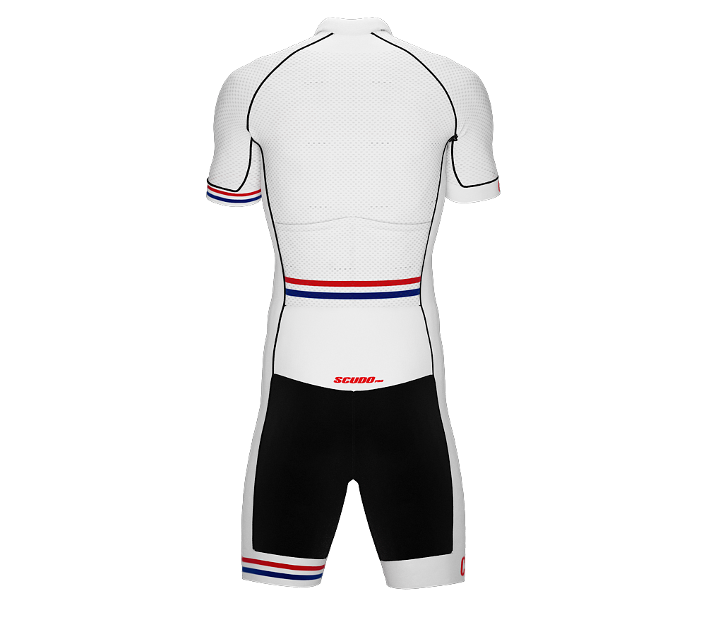 Costa Rica White Code Cycling Speedsuit for Men