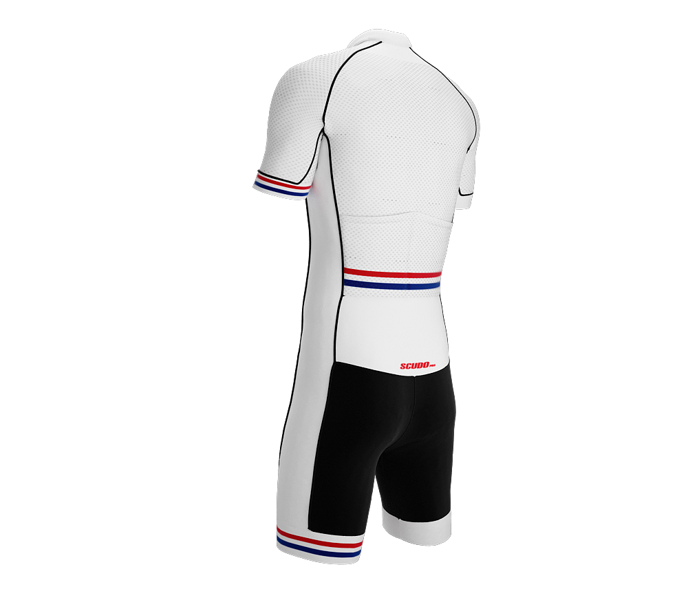 Costa Rica White Code Cycling Speedsuit for Men