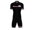 Croatia Black Code Cycling Speedsuit for Men