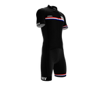 Croatia Black Code Cycling Speedsuit for Men
