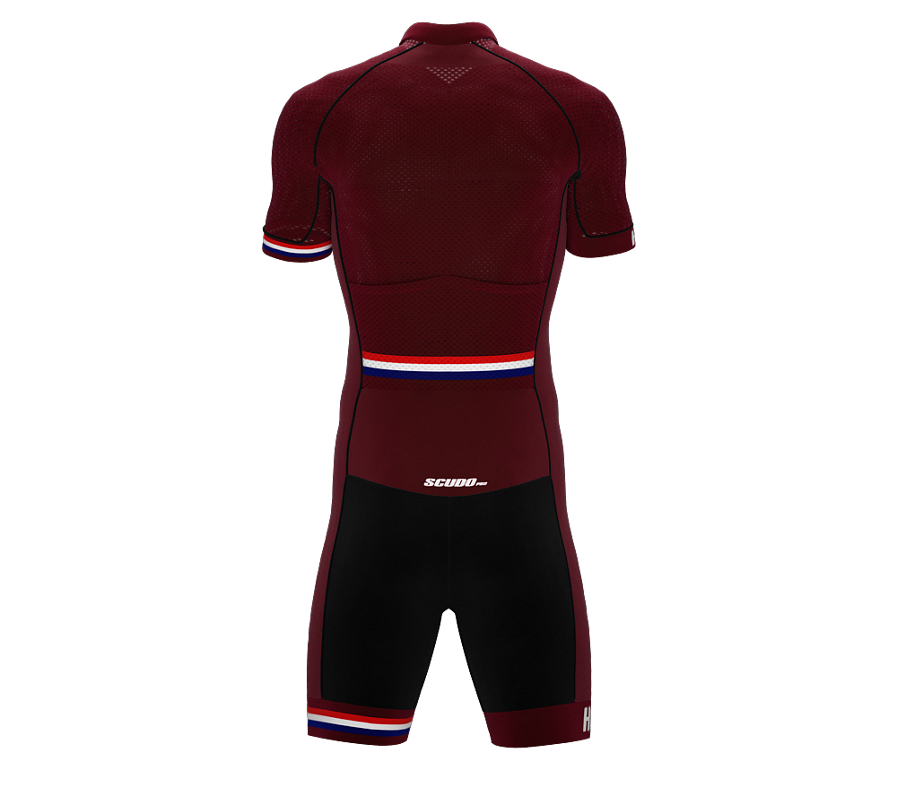 Croatia Vine Code Cycling Speedsuit for Men