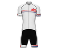 Croatia White Code Cycling Speedsuit for Men