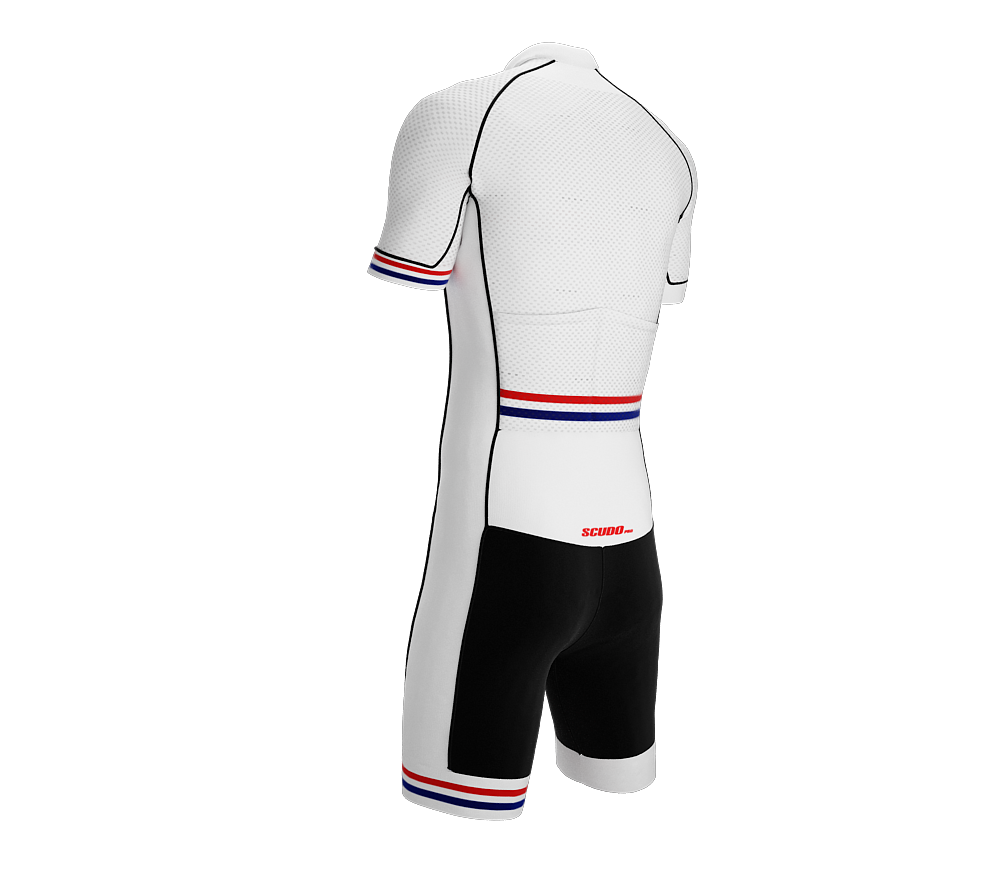 Croatia White Code Cycling Speedsuit for Men