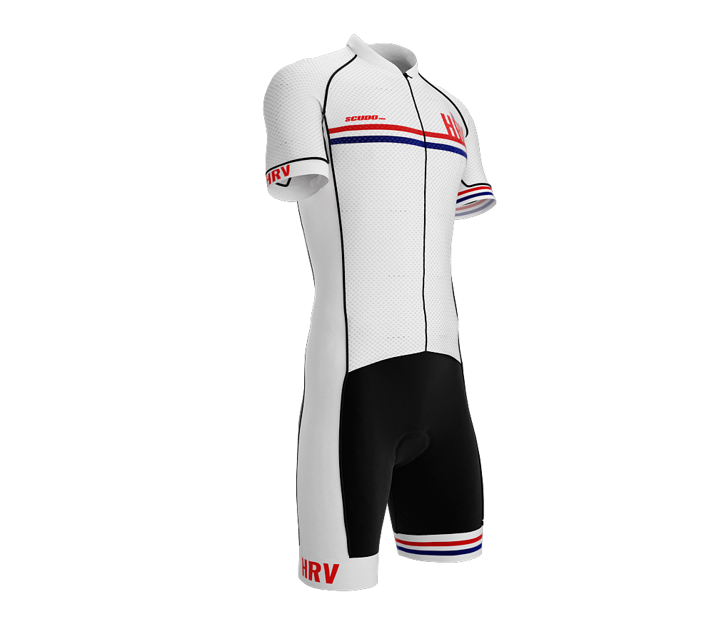 Croatia White Code Cycling Speedsuit for Men
