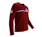 MTB BMX Cycling Jersey Long Sleeve Code Cuba Vine for Men and Women