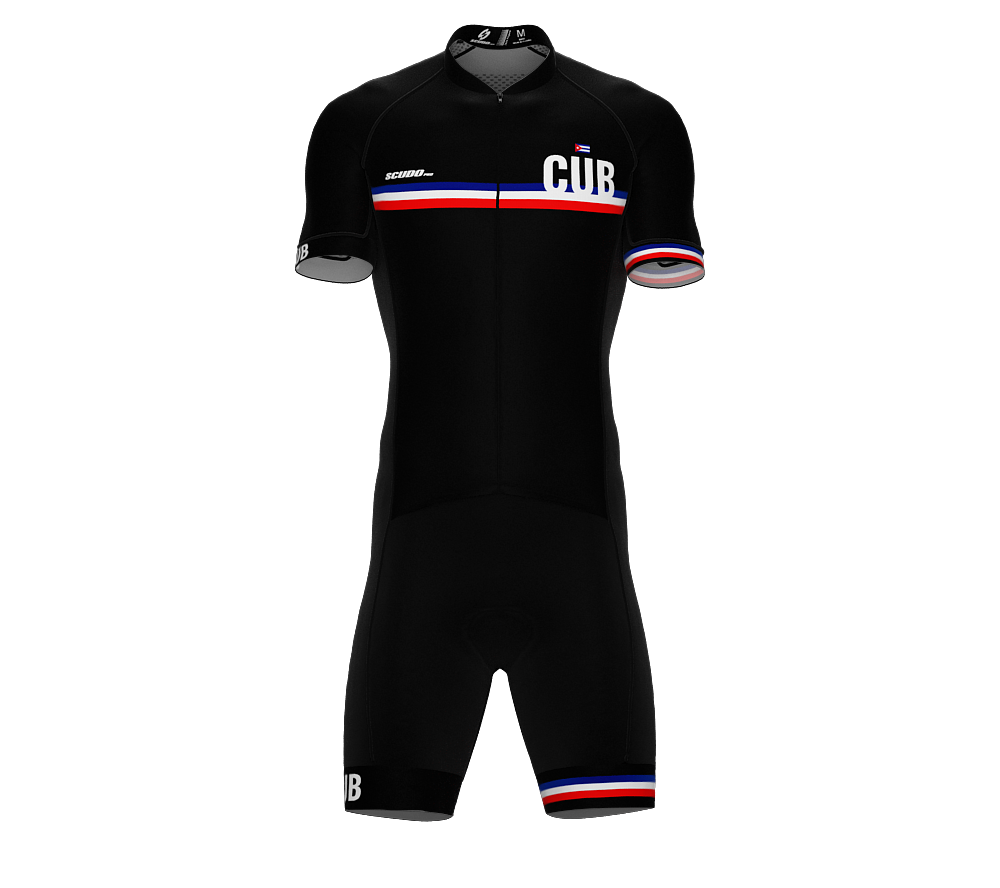 Cuba Black Code Cycling Speedsuit for Men