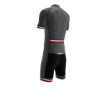 Cuba Gray Code Cycling Speedsuit for Men