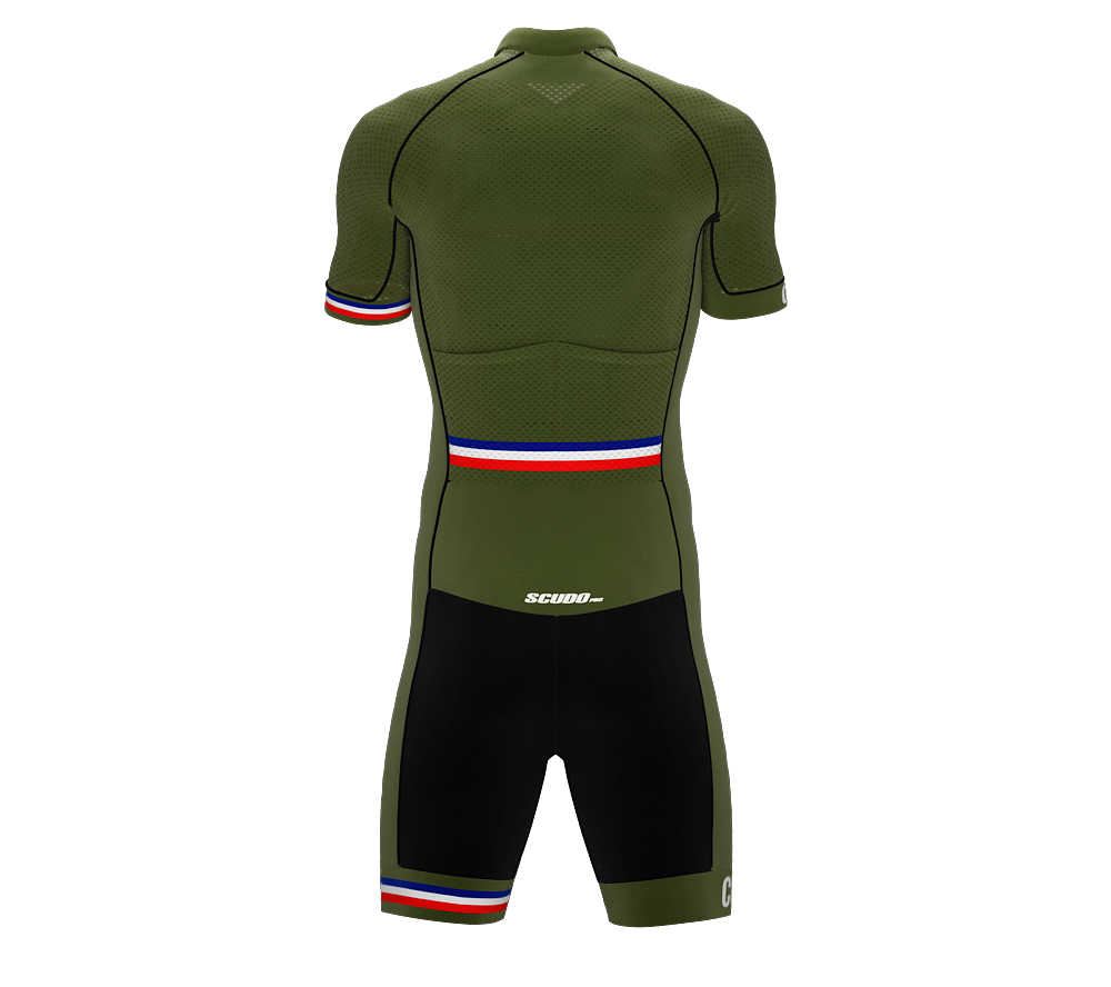 Cuba Green Code Cycling Speedsuit for Men