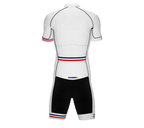 Cuba White Code Cycling Speedsuit for Men