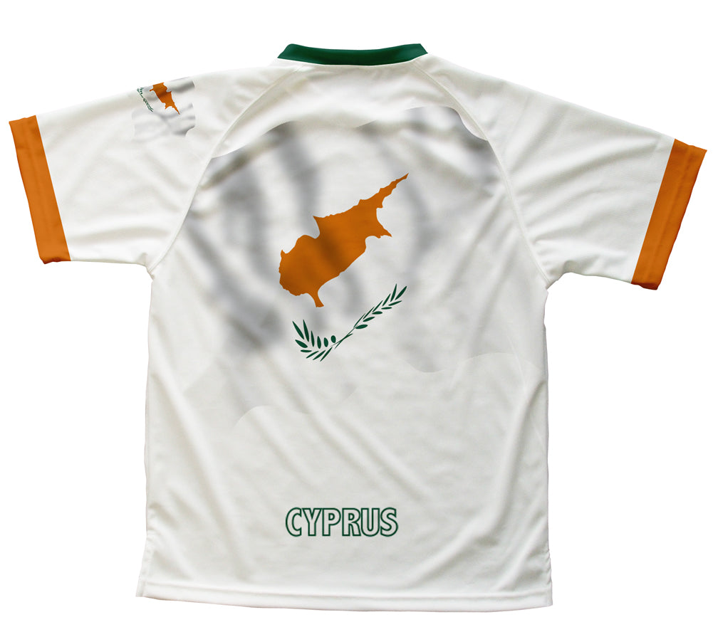 Cyprus Flag Technical T-Shirt for Men and Women