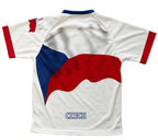 Czech Republic Flag Technical T-Shirt for Men and Women