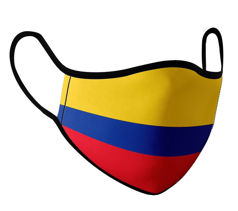 Colombia  - Face Mask with fluid and moisture resistant fabric. Reusable and Washable