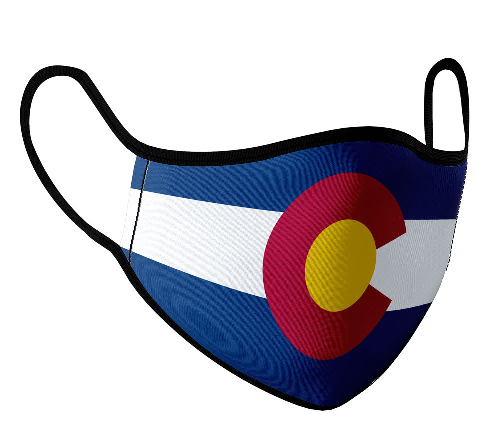 Colorado - Face Mask with fluid and moisture resistant fabric. Reusable and Washable
