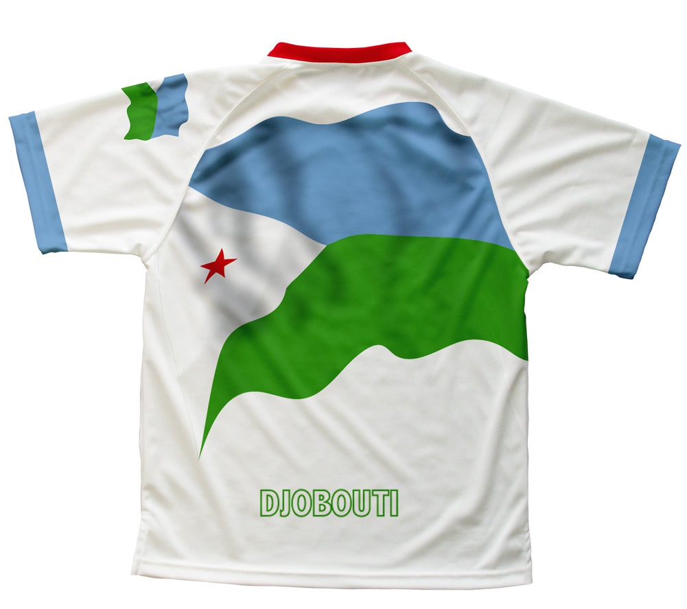 Djibouti Flag Technical T-Shirt for Men and Women