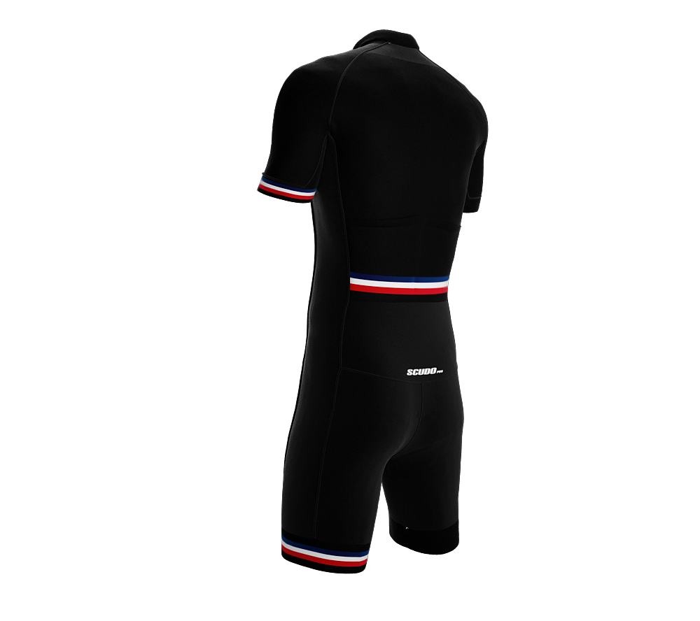 Dominican Republic Black Code Cycling Speedsuit for Men