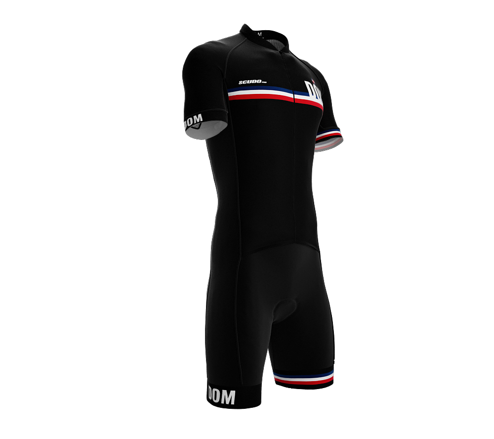 Dominican Republic Black Code Cycling Speedsuit for Men