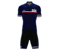 Dominican Republic Blue Code Cycling Speedsuit for Men