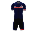 Dominican Republic Blue Code Cycling Speedsuit for Men