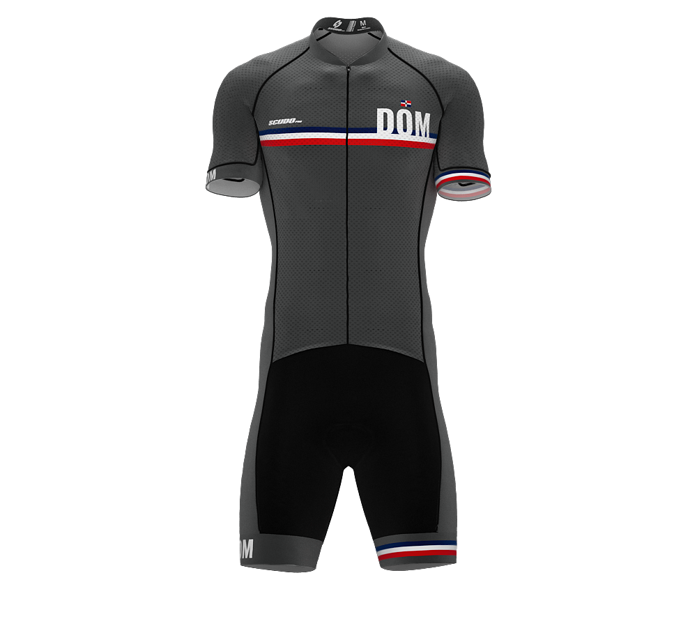 Dominican Republic Gray Code Cycling Speedsuit for Men
