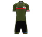 Dominican Republic Green Code Cycling Speedsuit for Men