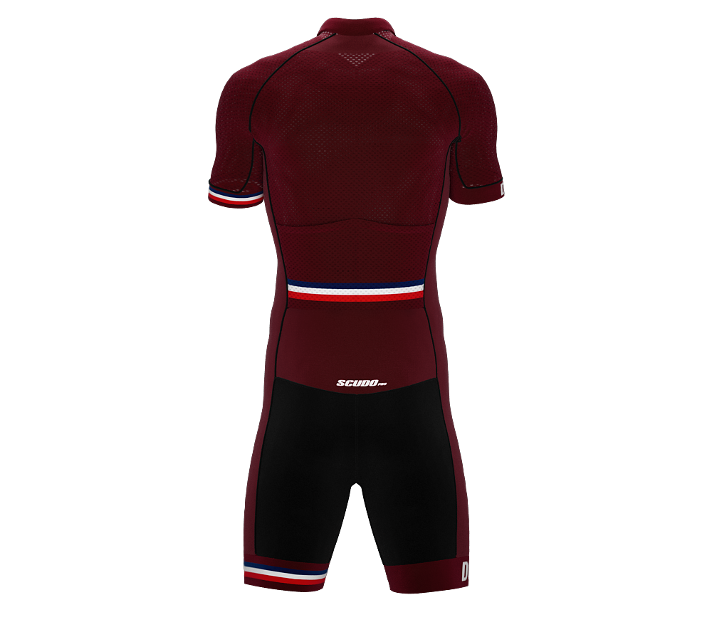Dominican Republic Vine Code Cycling Speedsuit for Men