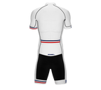 Dominican Republic White Code Cycling Speedsuit for Men