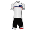 Dominican Republic White Code Cycling Speedsuit for Men