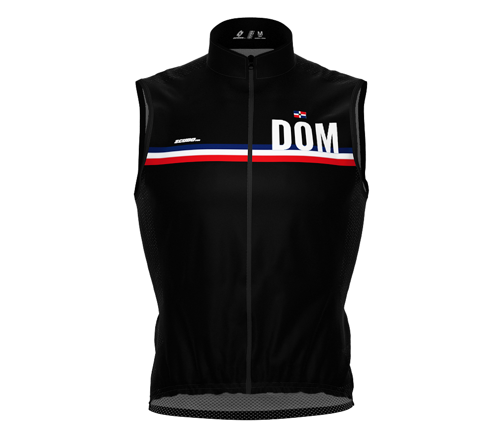 Wind Breaker Cycling Running Sports Vest Dominican Republic Country Code for Men And Women
