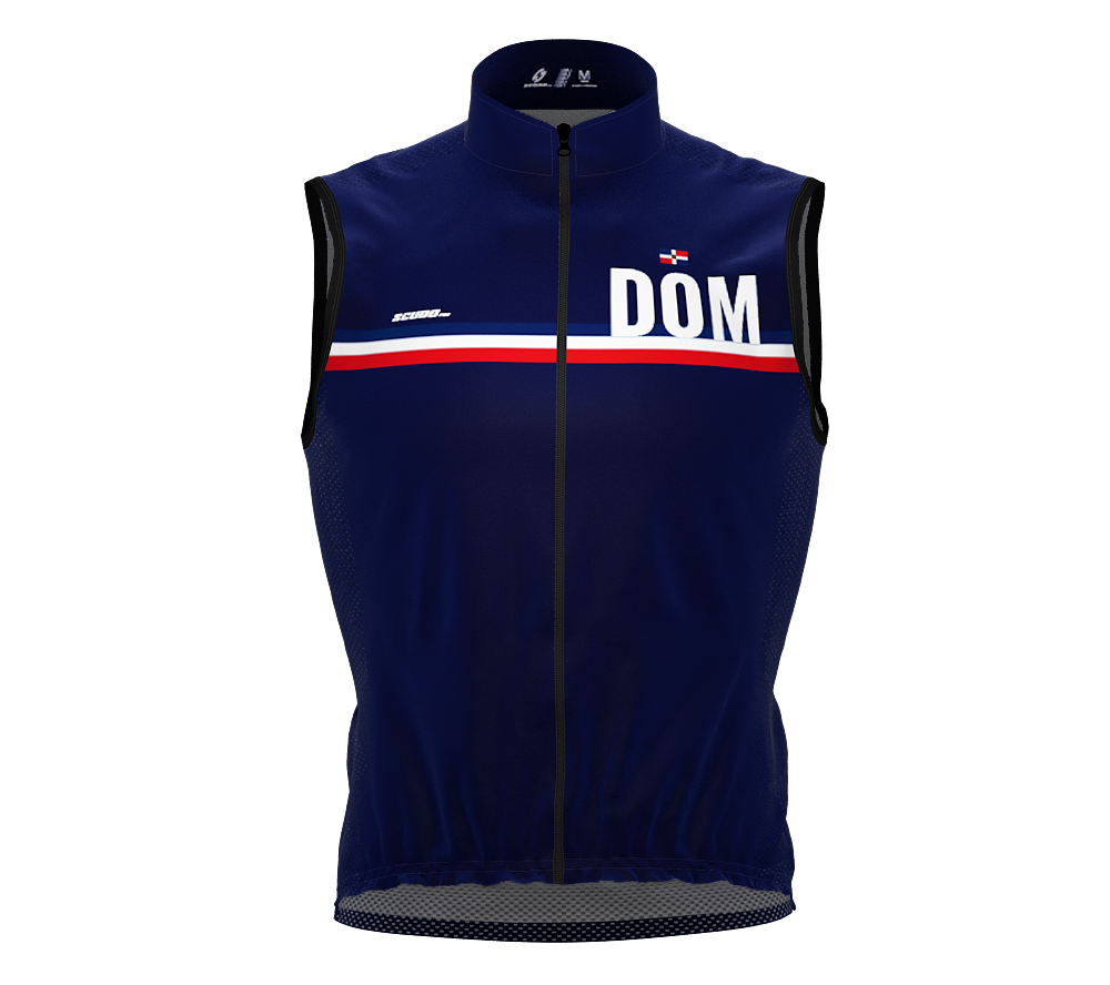 Wind Breaker Cycling Running Sports Vest Dominican Republic Country Code for Men And Women