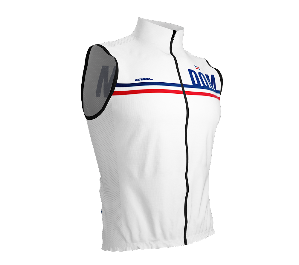 Wind Breaker Cycling Running Sports Vest Dominican Republic Country Code for Men And Women