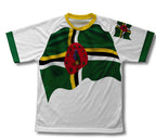 Dominica Flag Technical T-Shirt for Men and Women
