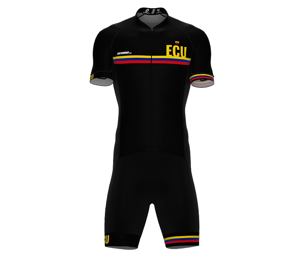 Ecuador Black Code Cycling Speedsuit for Men