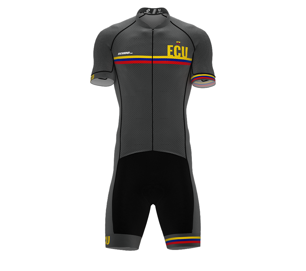 Ecuador Gray Code Cycling Speedsuit for Men