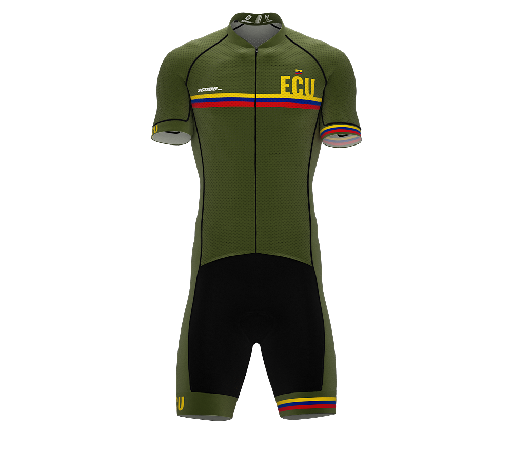 Ecuador Green Code Cycling Speedsuit for Men